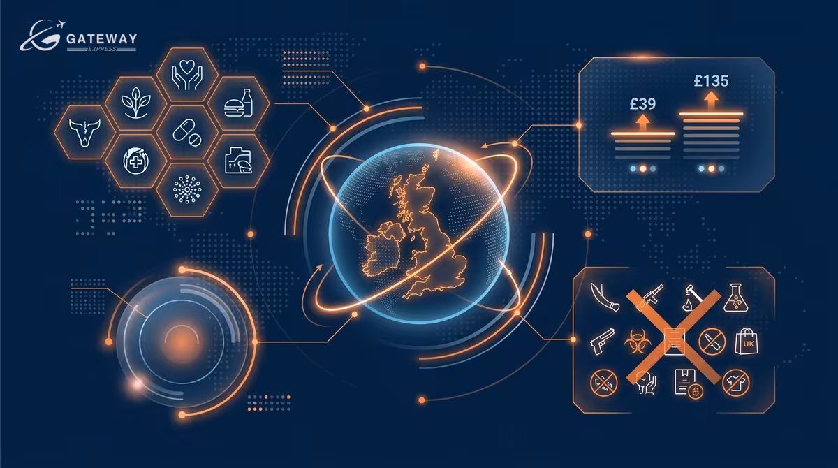 Hàng cấm gửi đi Anh - Quy định HMRC, DEFRA và 6 cơ quan post-Brexit